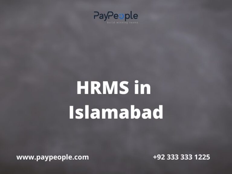 HRMS in Islamabad