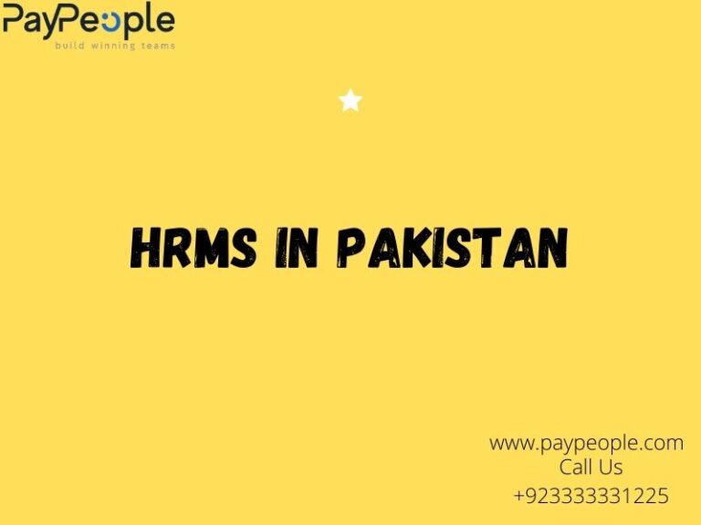 HRMS in Pakistan