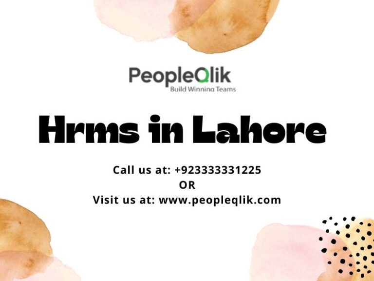 HRMS in Lahore : Help Employee Management with Time Tracking Tools