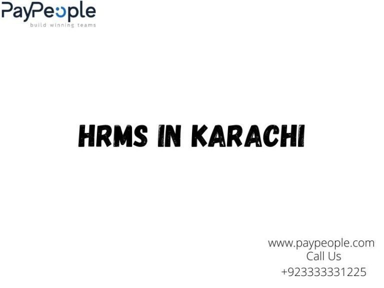 HRMS in Karachi