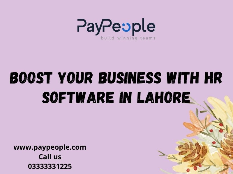 HR software in Lahore