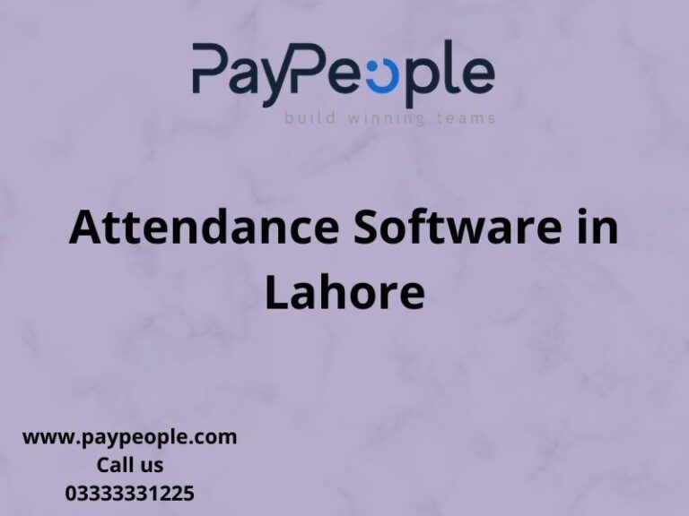 Geo-Attendance the higher location Time & Attendance software in Lahore