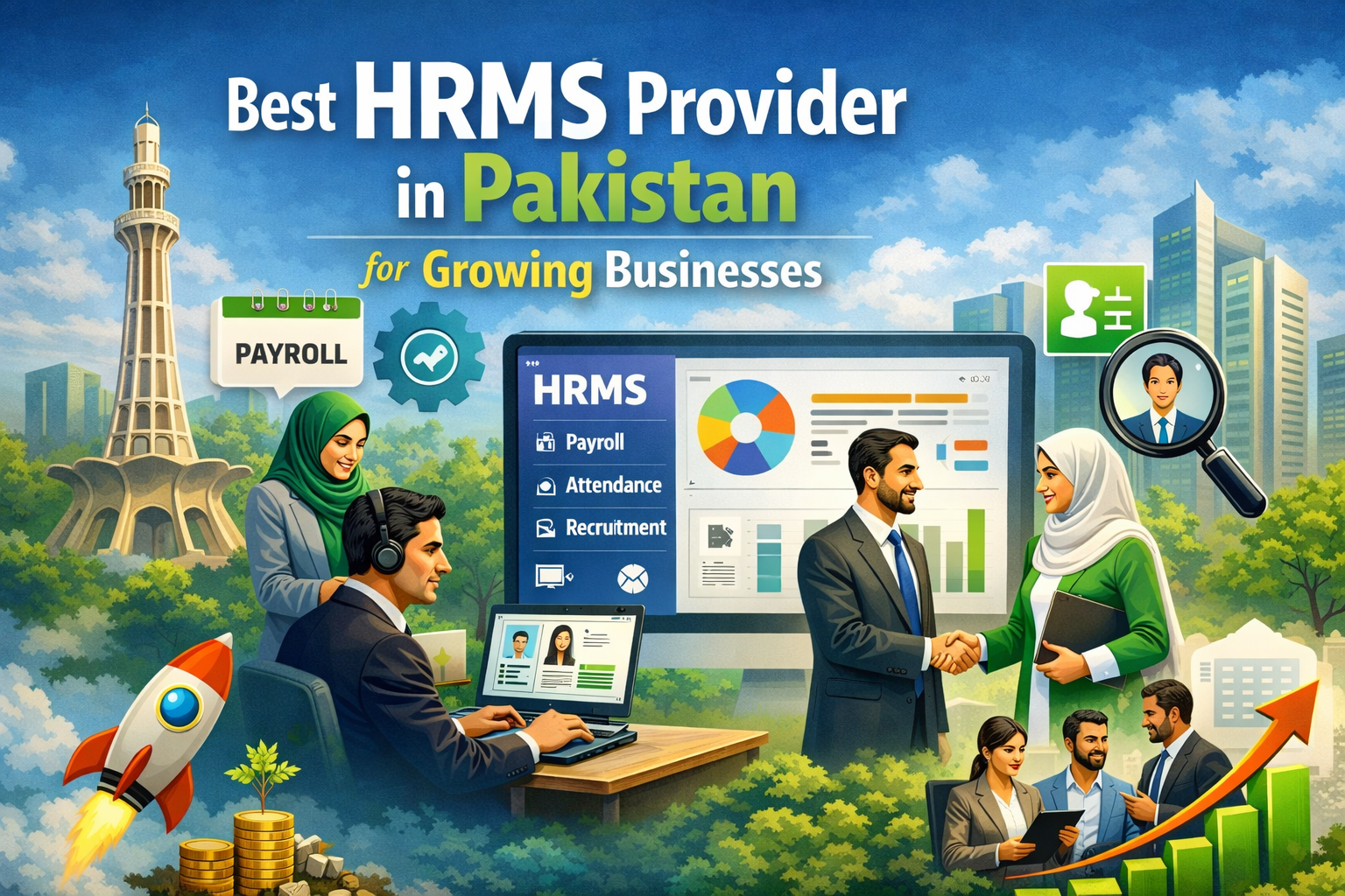 Best HRMS Provider in Pakistan for Growing Businesses