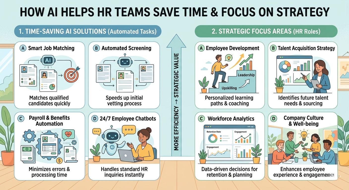 How AI Helps HR Teams Save Time and Focus on Strategy