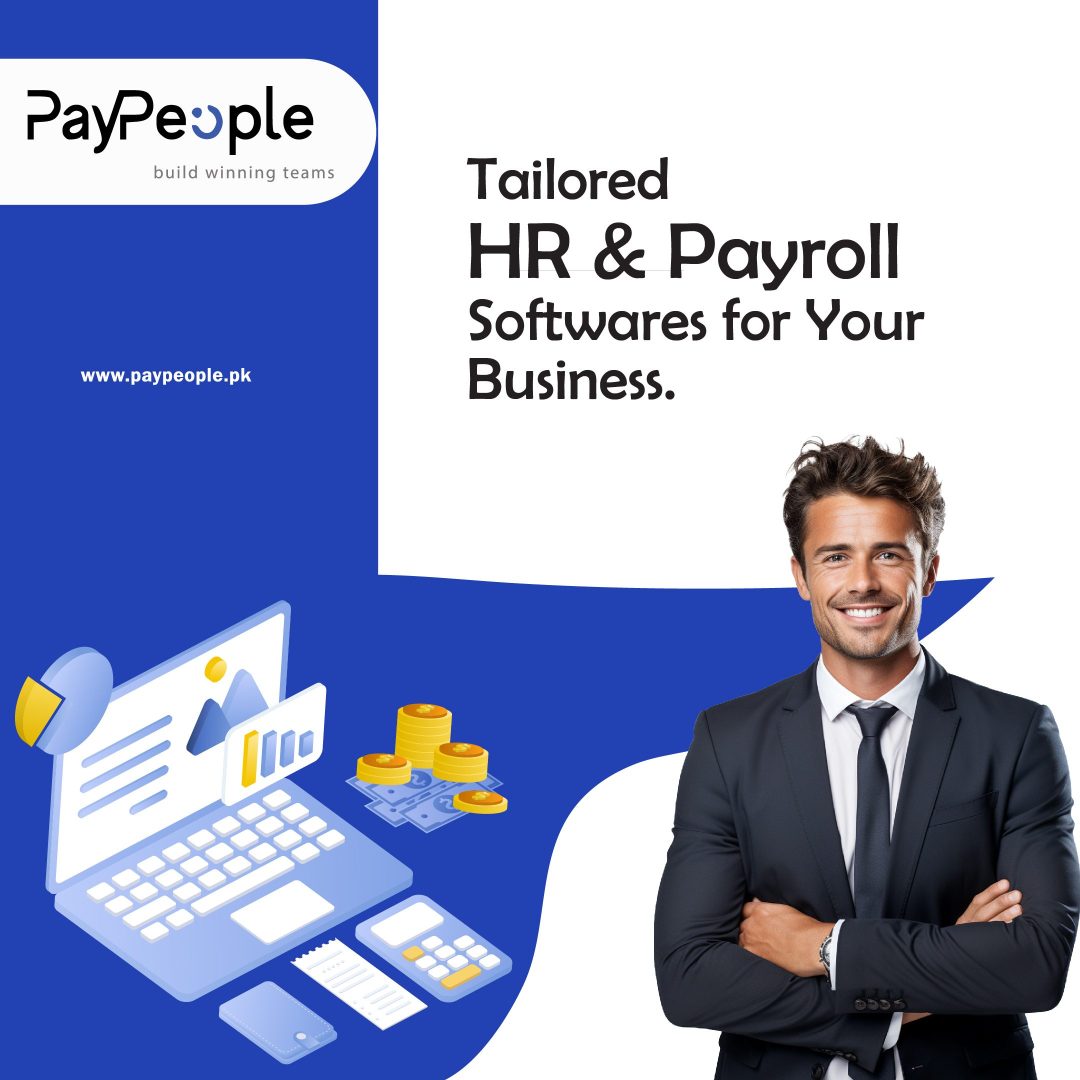 Modern office dashboard showing AI analytics modules within hr software in pakistan interface.
