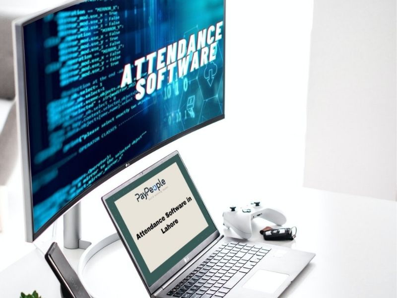 Professional office team using modern attendance software in Lahore for digital check-ins.