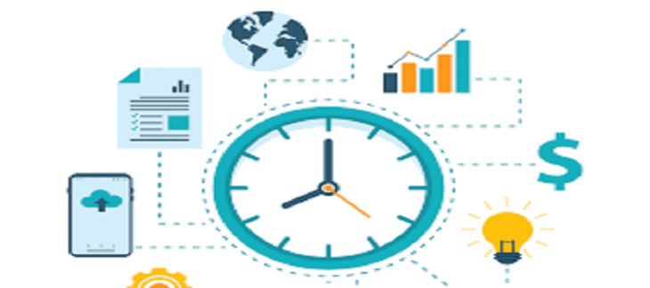 Business professional using high speed face attendance in pakistan on cloud biometric device.