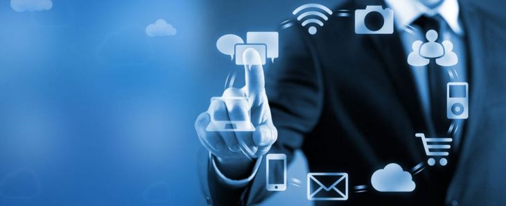 Professional HR manager using cloud based payroll software in Pakistan on a sleek laptop keyboard.