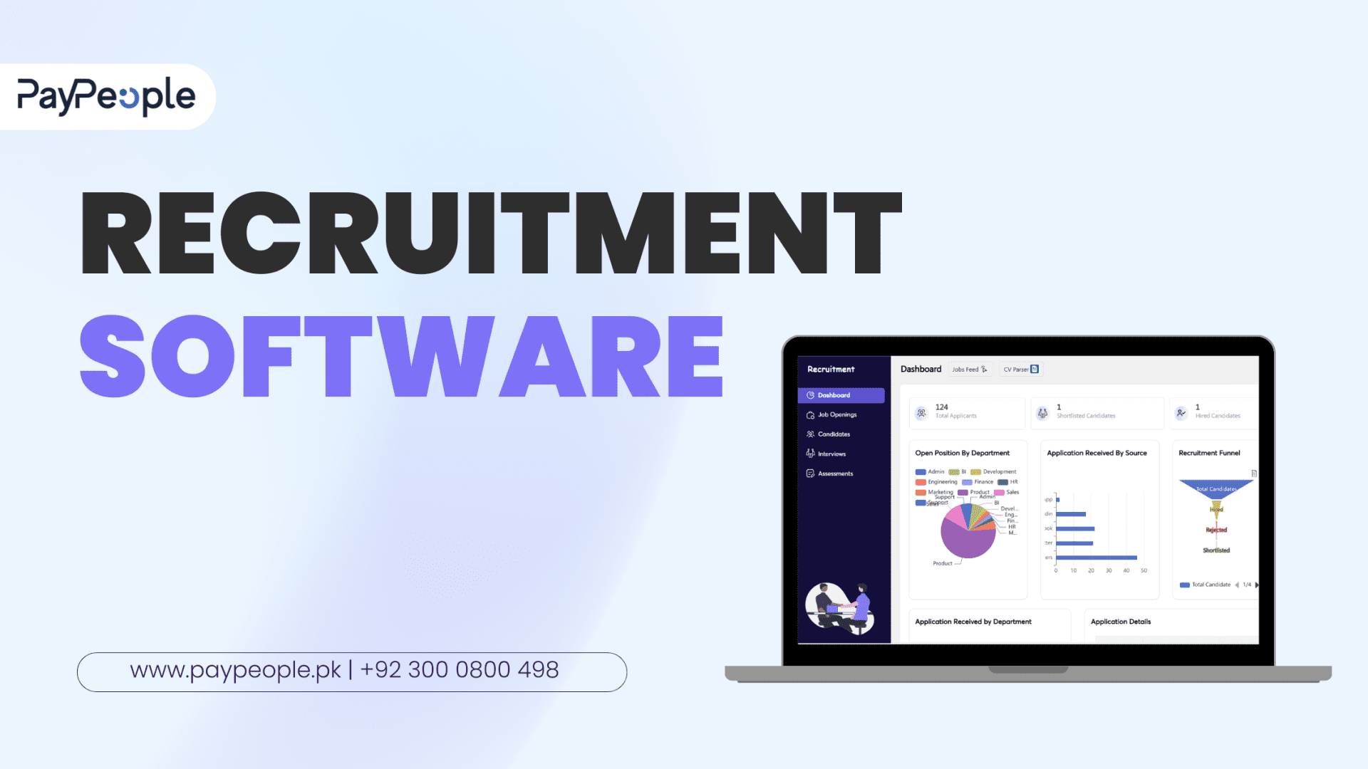 Modern HR professionals using cloud recruitment software in Pakistan for digital hiring processes.