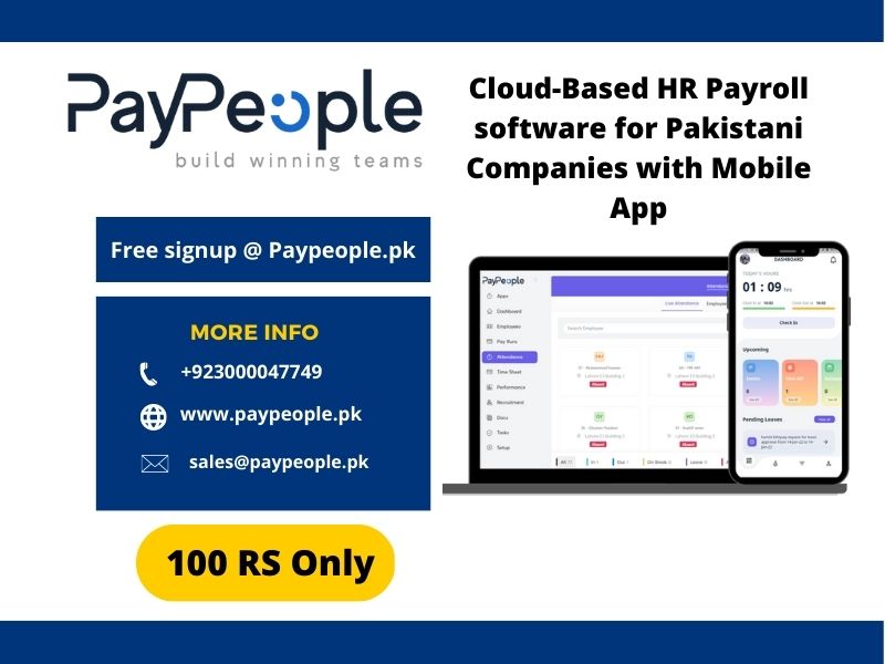 Business executive reviewing pricing plans for cloud based payroll software in pakistan on a tablet.