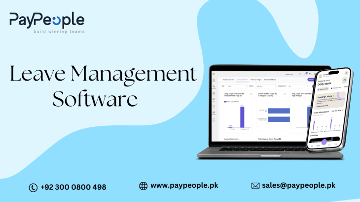 HR professional using leave software on a digital tablet for automated employee time-off requests.