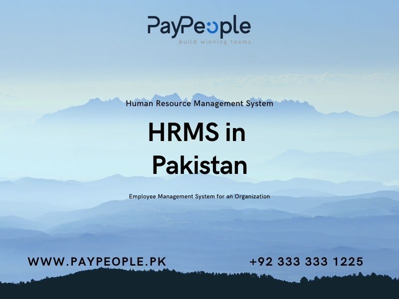 Modern digital dashboard displaying human resource management tools and hrms in pakistan features on cloud.