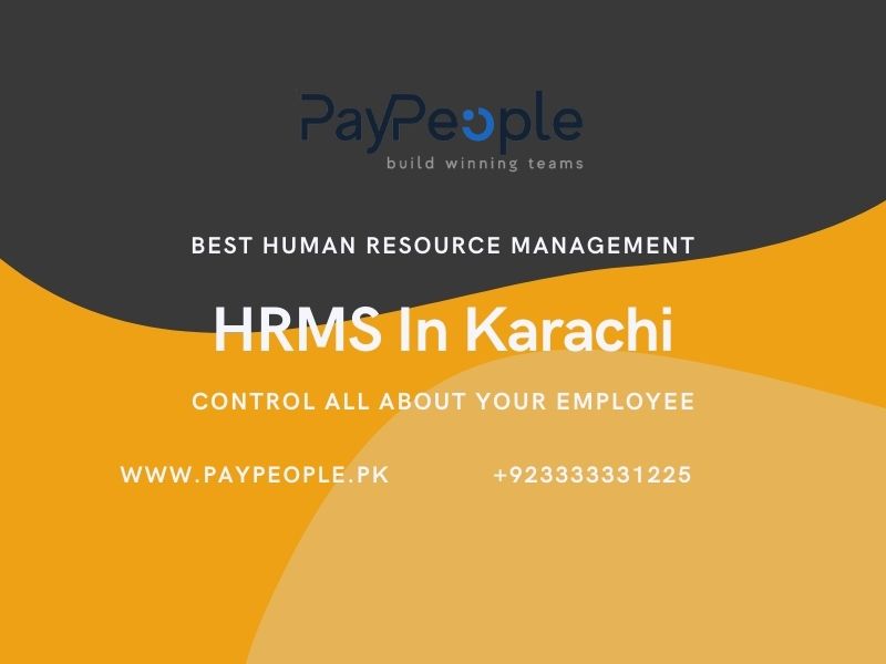 Modern office dashboard displaying digital hrms in karachi performance analytics for local enterprises.