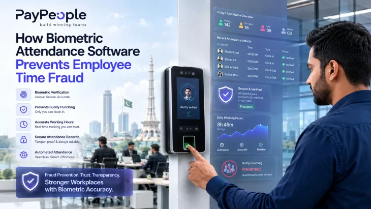 How Biometric Attendance Software Prevents Employee Time Fraud